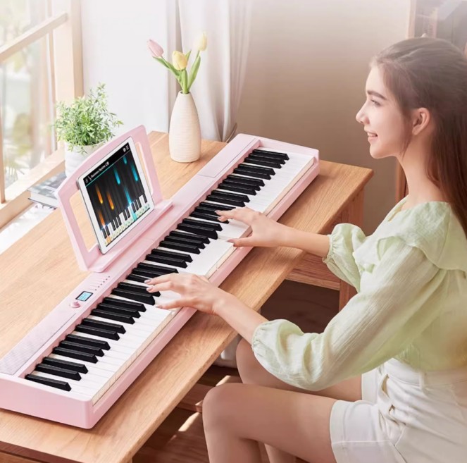 高顏值智能鋼琴新寵，特倫斯V30 Pro折疊琴出圈了！