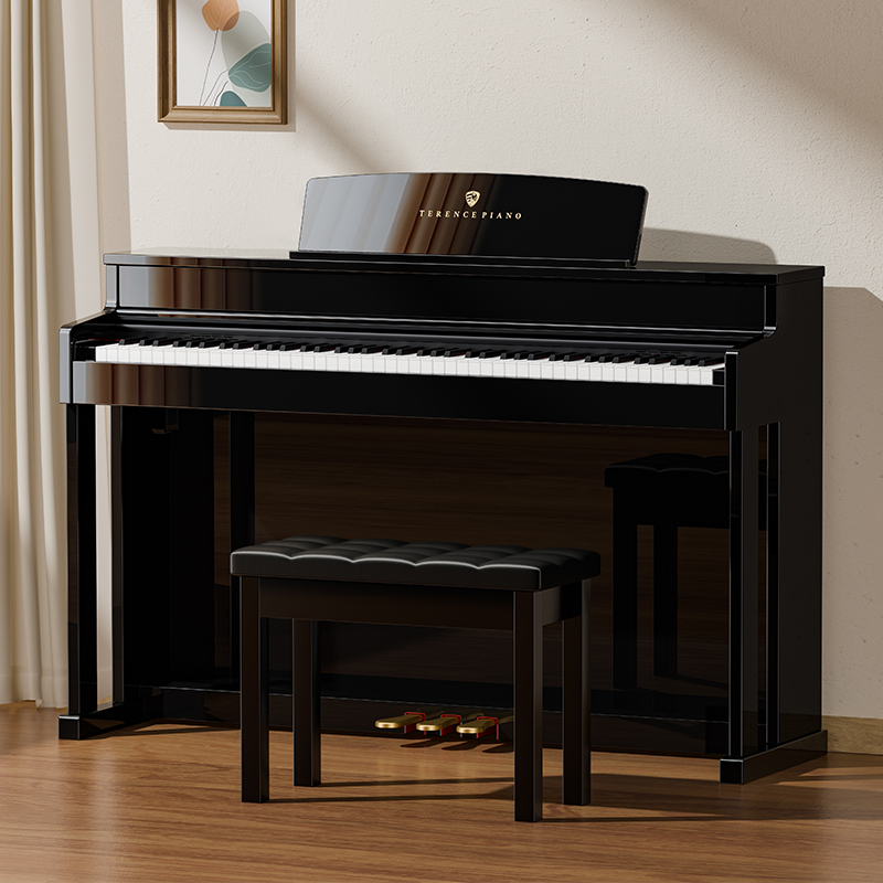 重塑音樂(lè)美學(xué)｜特倫斯數(shù)碼鋼琴E55電鋼琴開啟殿堂級(jí)家庭演奏時(shí)代